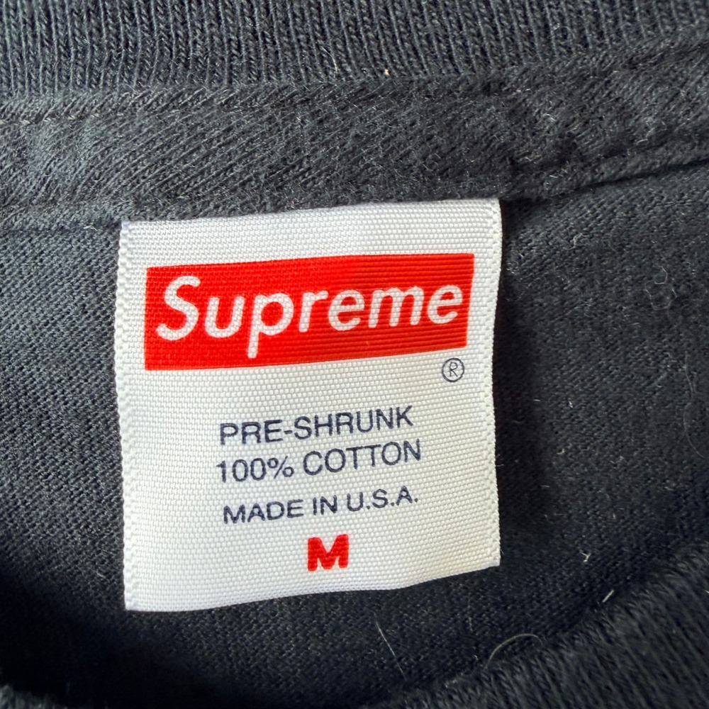 Supreme Prodigy Mobb Deep Tee Black Unisex Medium Deadstock 2018 SS11T18 - Picture 4 of 4